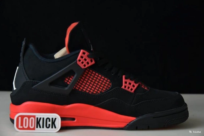 Rep TBK Jordan 4 Thunder CT8527-016 Red Air 0812